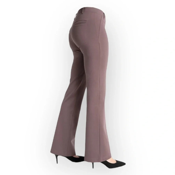 Betabrand Boot Cut  Two Pocket Yoga Dress Pants - Picture 2 of 9